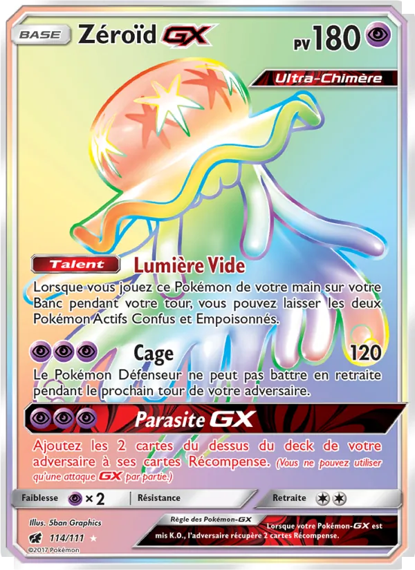 Zéroïd GX Invasion Carmin 114/111