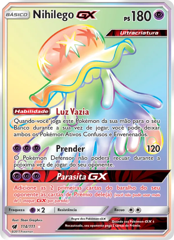 Nihilego GX Invasão Carmim 114/111