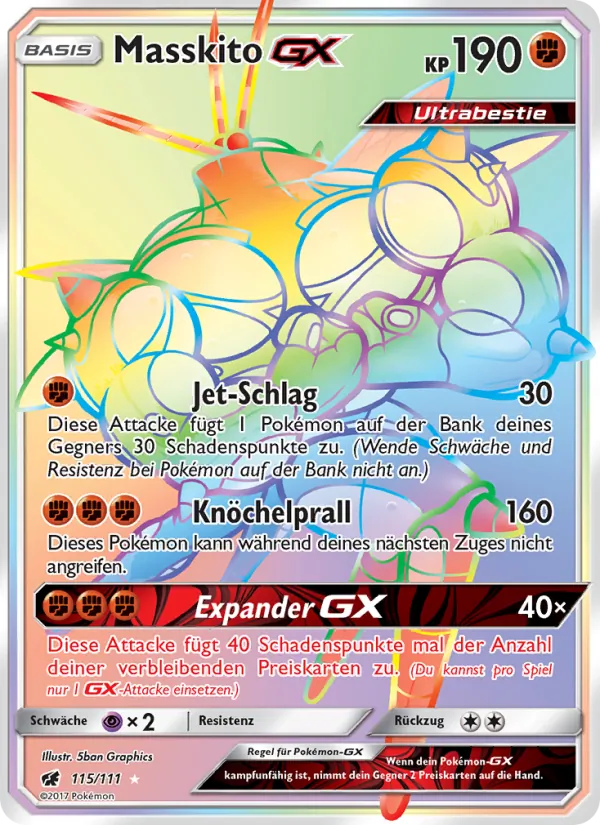 Masskito GX Aufziehen der Sturmröte 115/111