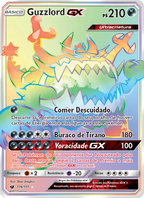 Guzzlord GX Invasão Carmim 116/111