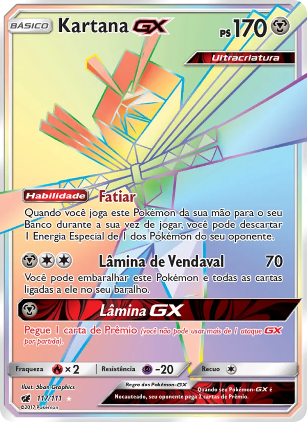 Kartana GX Invasão Carmim 117/111