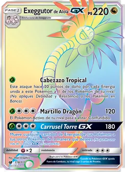 Exeggutor de Alola GX