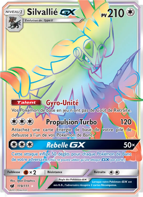 Silvallié GX Invasion Carmin 119/111
