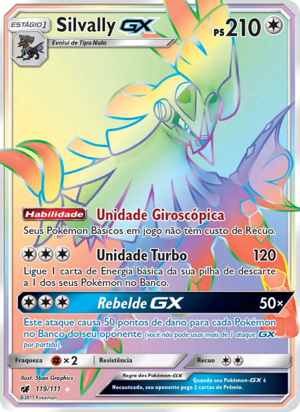 Silvally GX Invasão Carmim 119/111