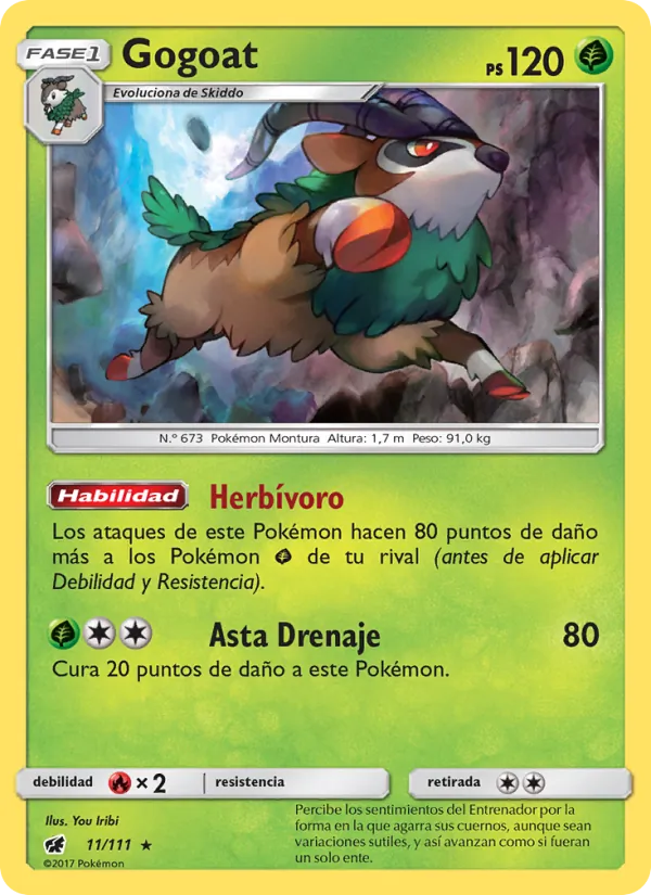 Gogoat Invasión Carmesí 11/111