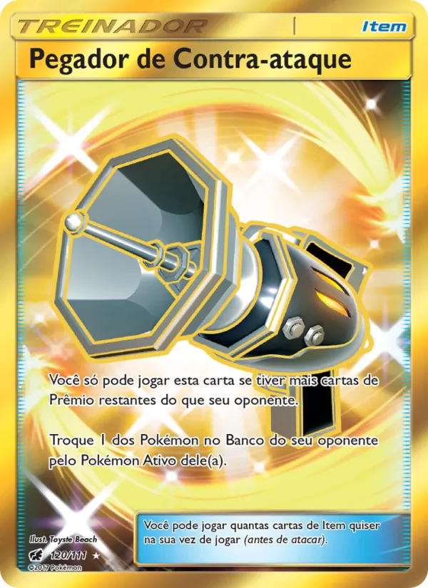 Pegador de Contra-ataque Invasão Carmim 120/111