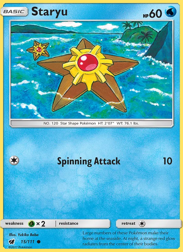 Staryu Crimson Invasion 15/111