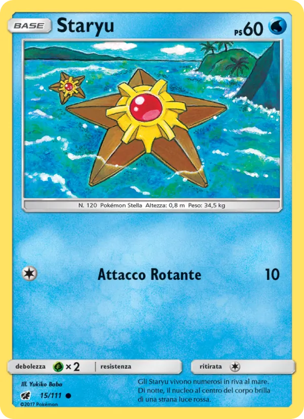 Staryu Invasione Scarlatta 15/111