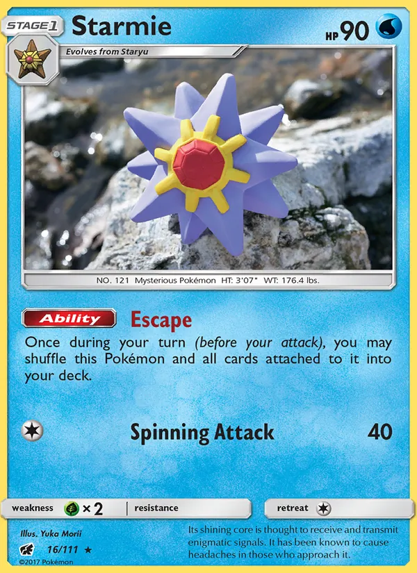 Starmie Crimson Invasion 16/111