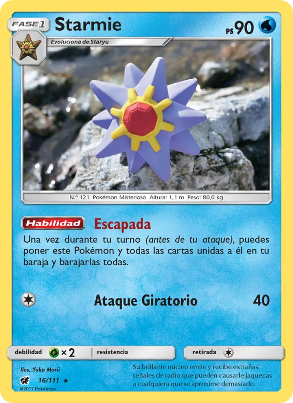 Starmie Invasión Carmesí 16/111