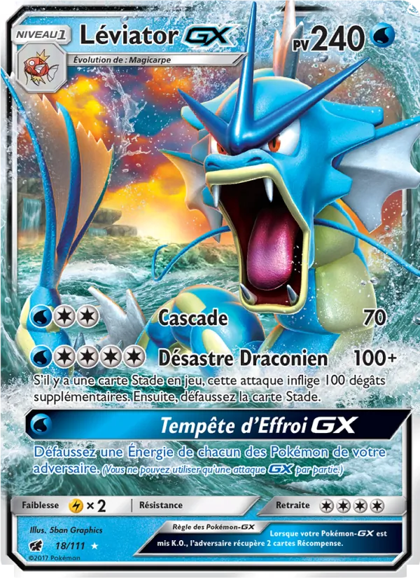 Léviator GX Invasion Carmin 18/111
