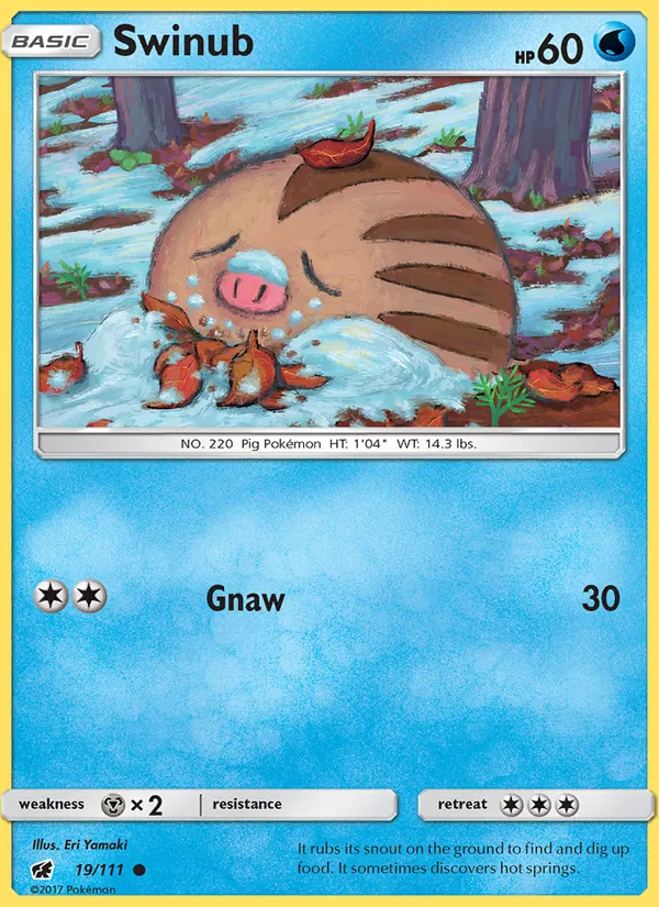 Swinub Crimson Invasion 19/111