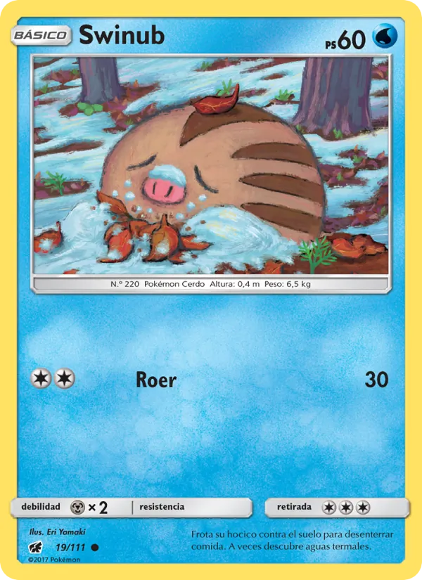 Swinub Invasión Carmesí 19/111
