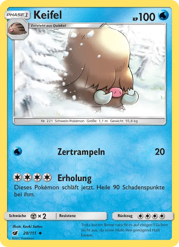 Keifel Aufziehen der Sturmröte 20/111
