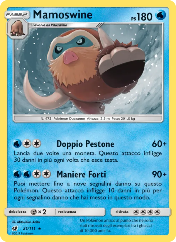 Mamoswine Invasione Scarlatta 21/111