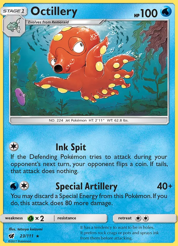 Octillery Crimson Invasion 23/111