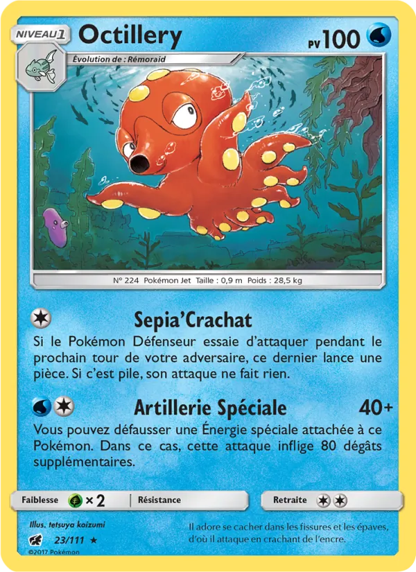 Octillery Invasion Carmin 23/111