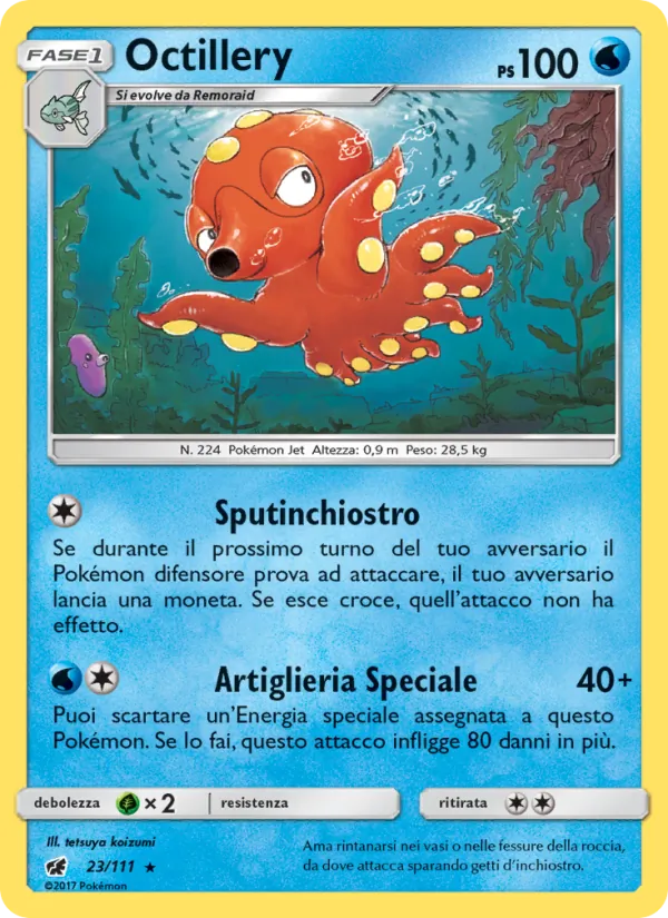 Octillery Invasione Scarlatta 23/111