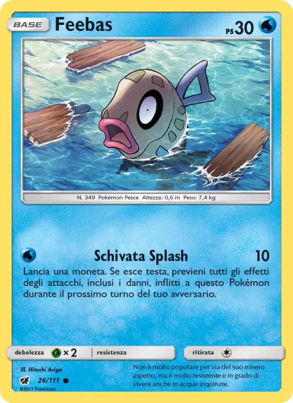 Feebas Invasione Scarlatta 26/111