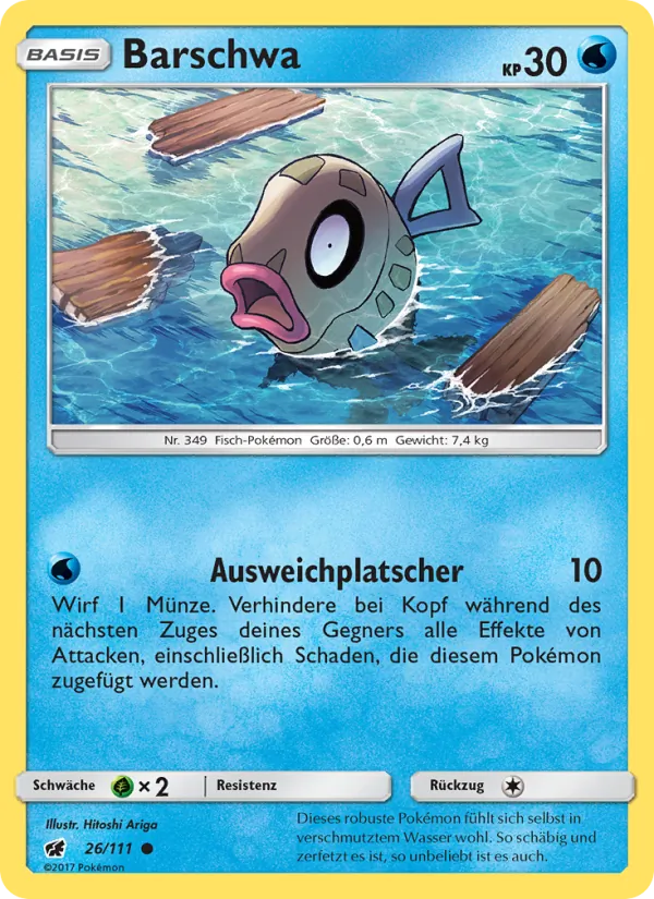 Barschwa Aufziehen der Sturmröte 26/111