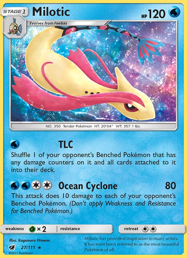 Milotic Crimson Invasion 27/111