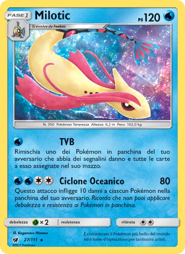 Milotic Invasione Scarlatta 27/111