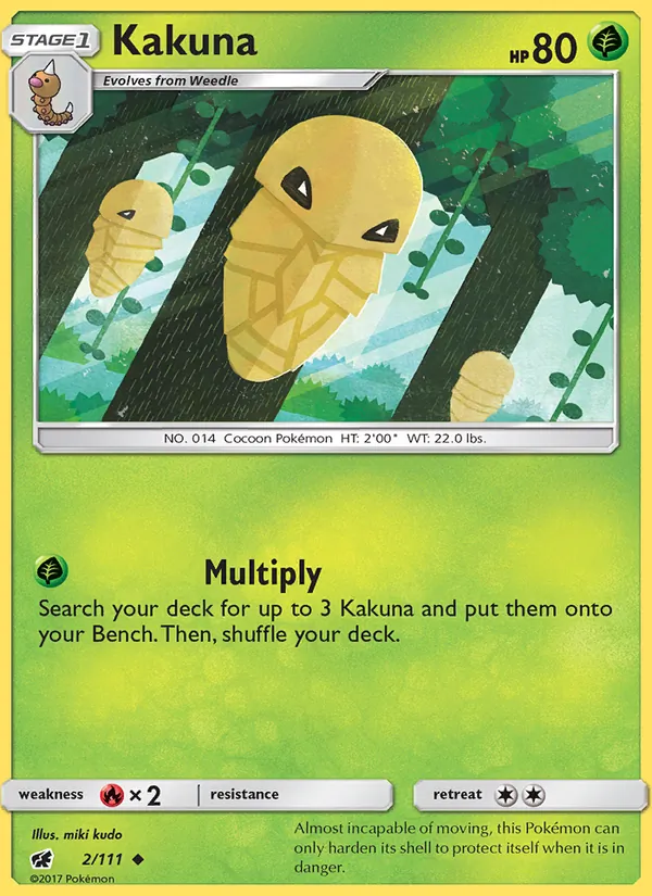 Kakuna Crimson Invasion 2/111