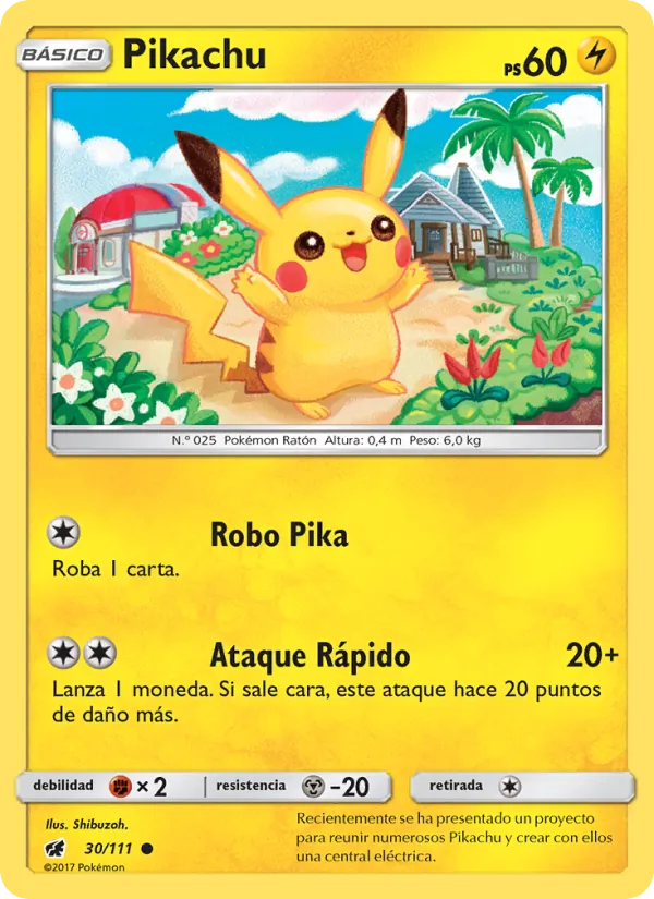 Pikachu Invasión Carmesí 30/111