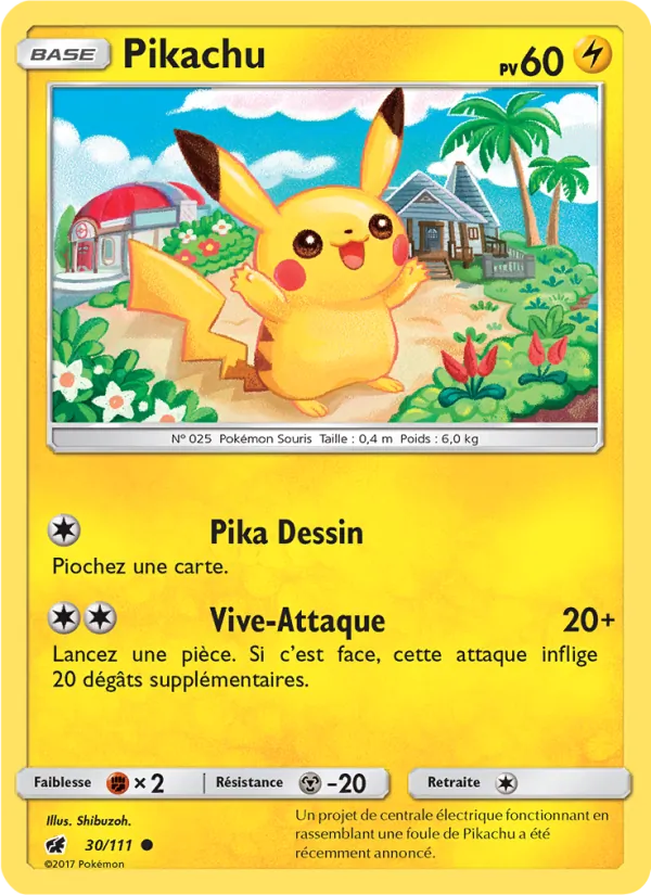 Pikachu Invasion Carmin 30/111