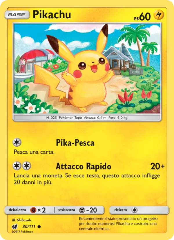 Pikachu Invasione Scarlatta 30/111