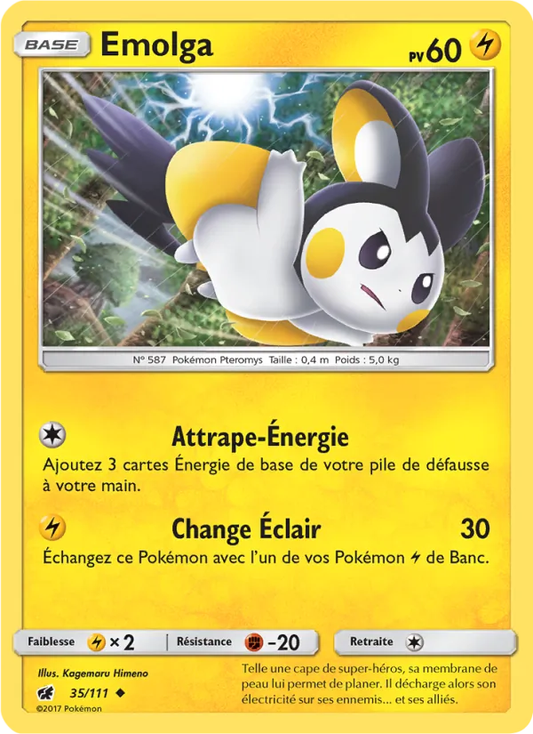 Emolga Invasion Carmin 35/111