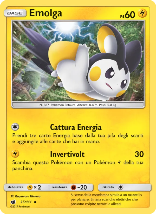 Emolga Invasione Scarlatta 35/111