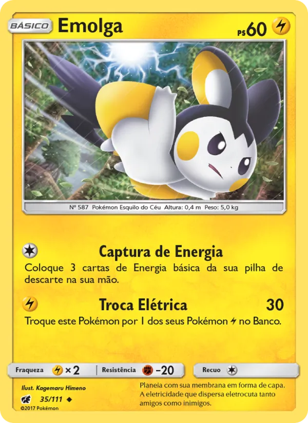 Emolga Invasão Carmim 35/111