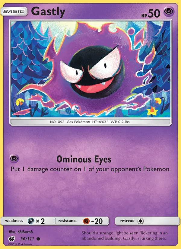 Gastly Crimson Invasion 36/111