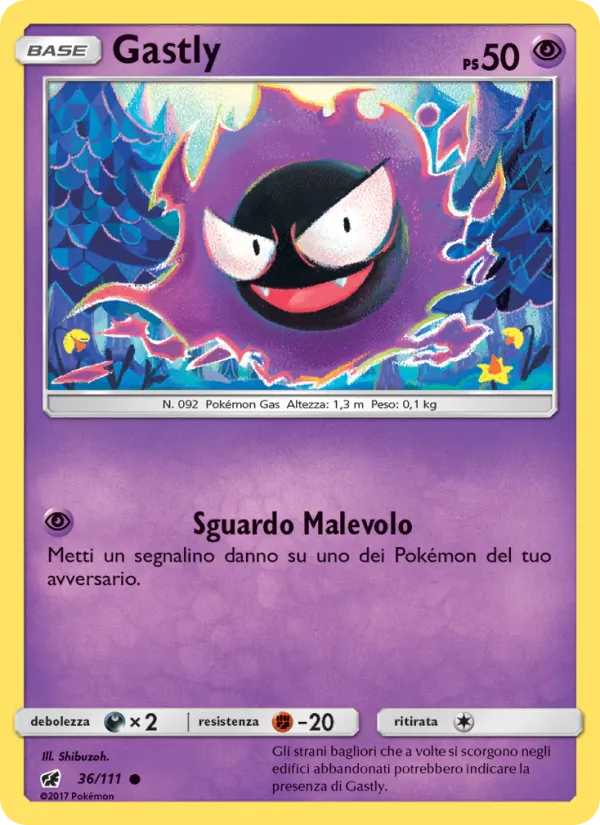 Gastly Invasione Scarlatta 36/111