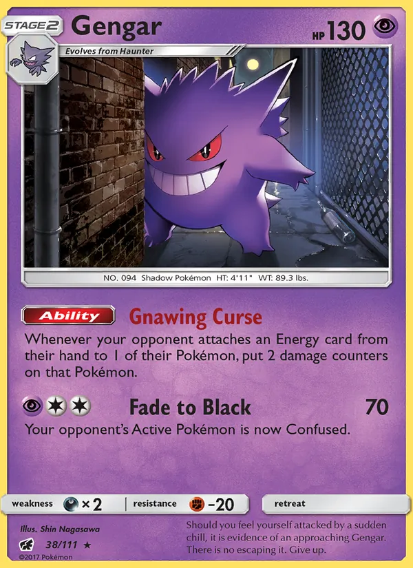 Gengar Crimson Invasion 38/111