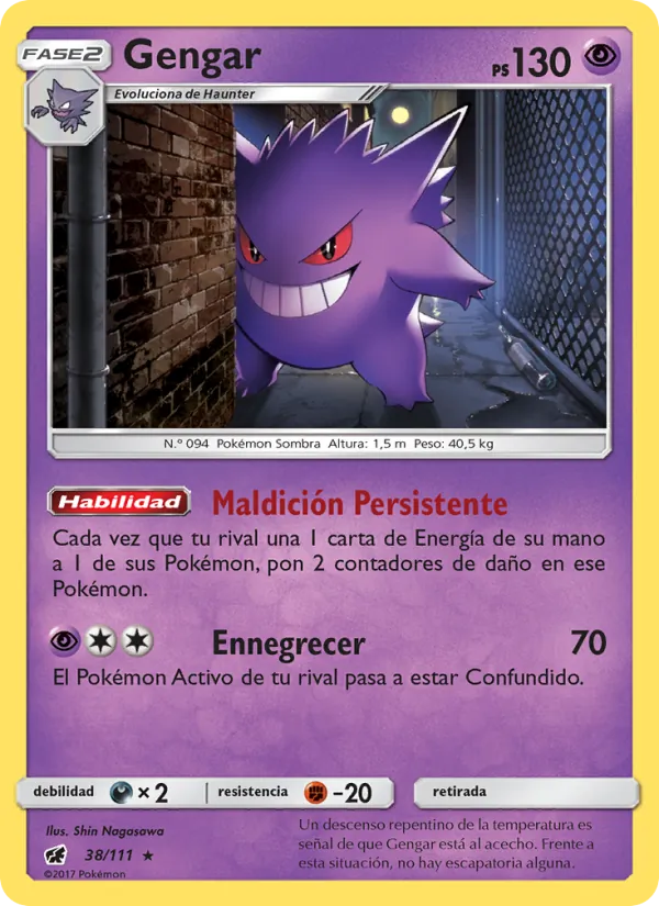 Gengar Invasión Carmesí 38/111