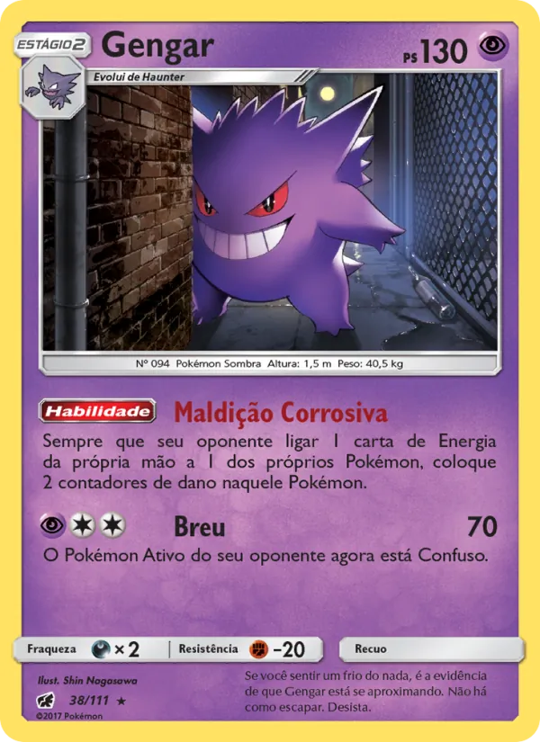 Gengar Invasão Carmim 38/111