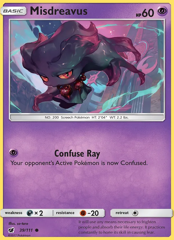 Misdreavus Crimson Invasion 39/111