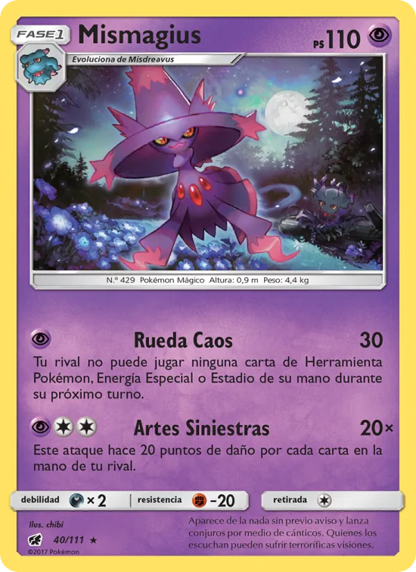 Mismagius Invasión Carmesí 40/111