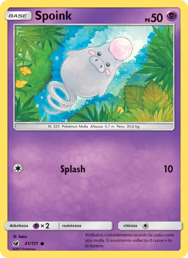 Spoink Invasione Scarlatta 41/111