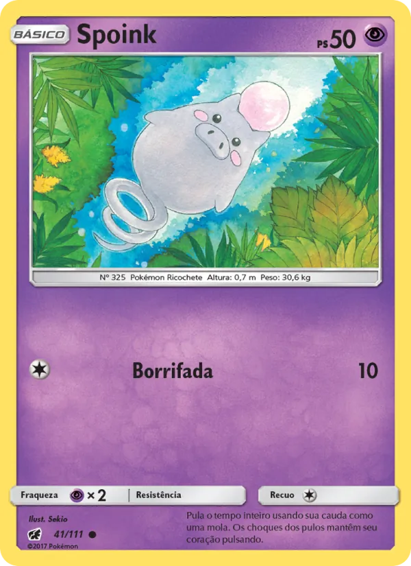 Spoink Invasão Carmim 41/111