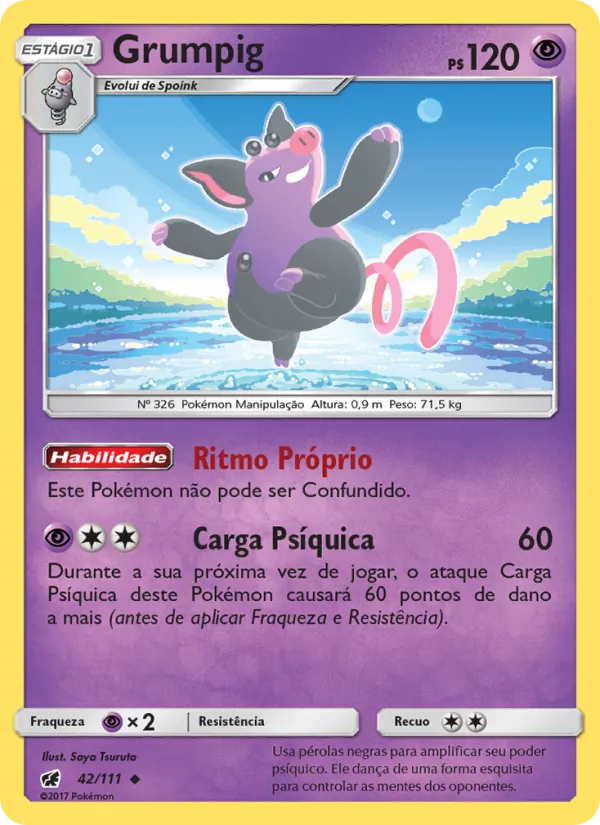 Grumpig Invasão Carmim 42/111