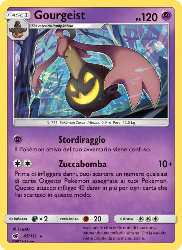 Gourgeist Invasione Scarlatta 45/111