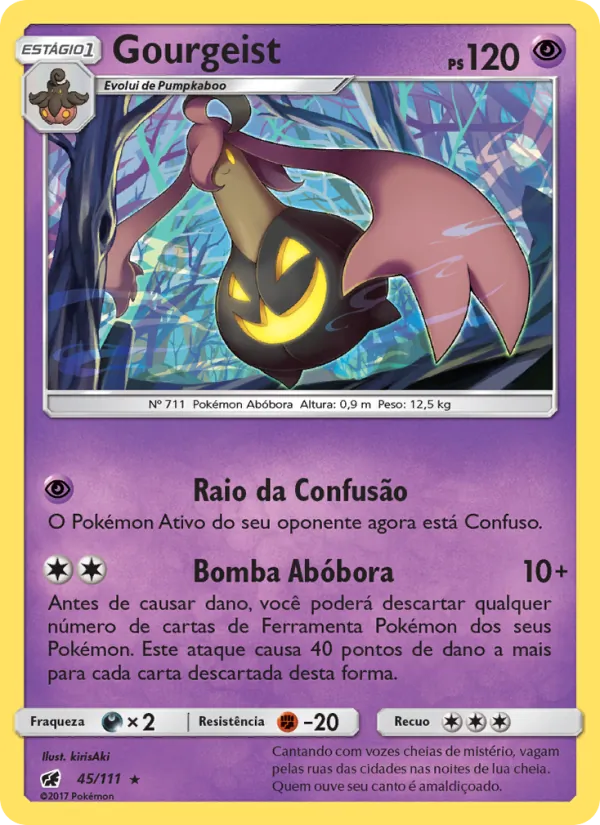 Gourgeist Invasão Carmim 45/111