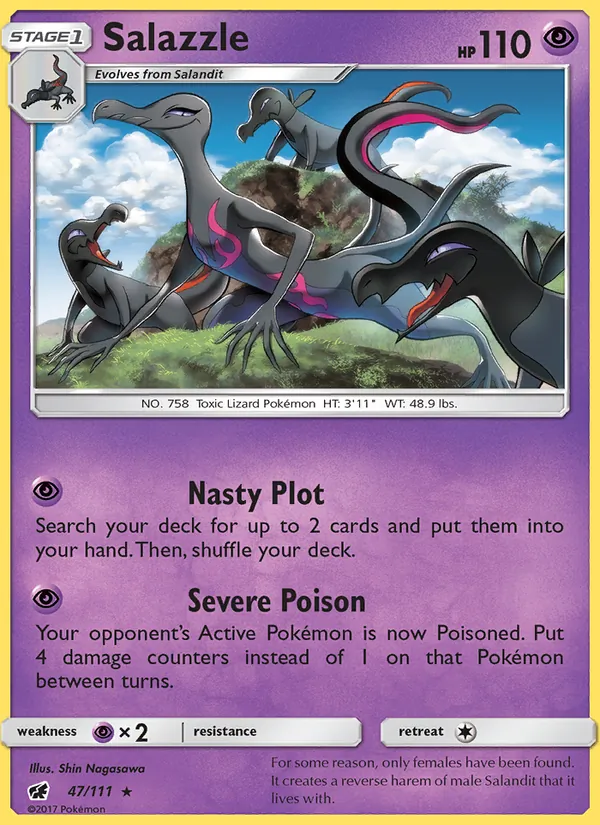 Salazzle Crimson Invasion 47/111