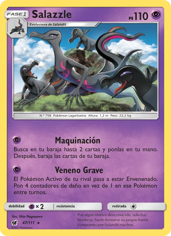 Salazzle Invasión Carmesí 47/111