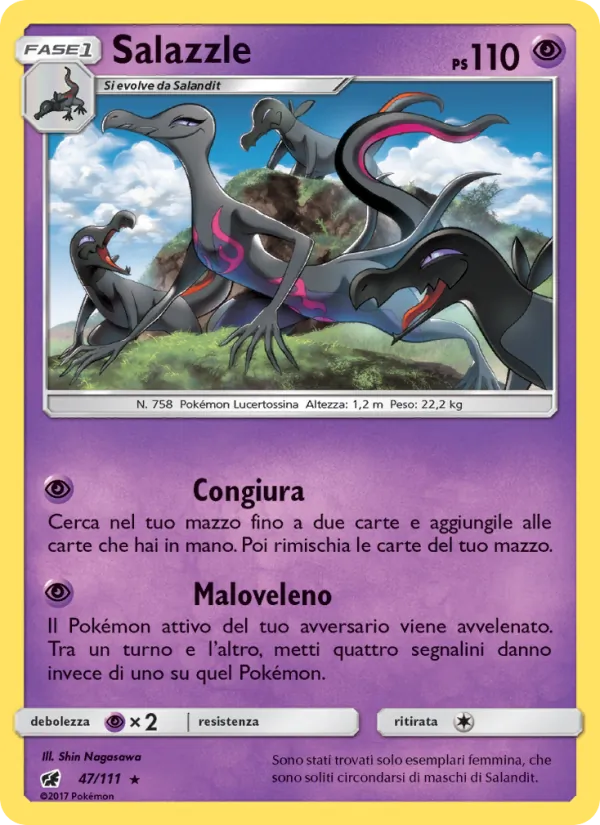 Salazzle Invasione Scarlatta 47/111