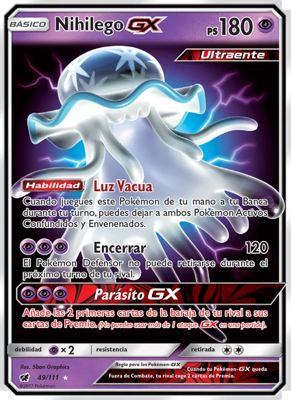 Nihilego GX Invasión Carmesí 49/111