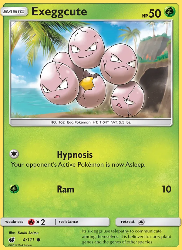 Exeggcute Crimson Invasion 4/111
